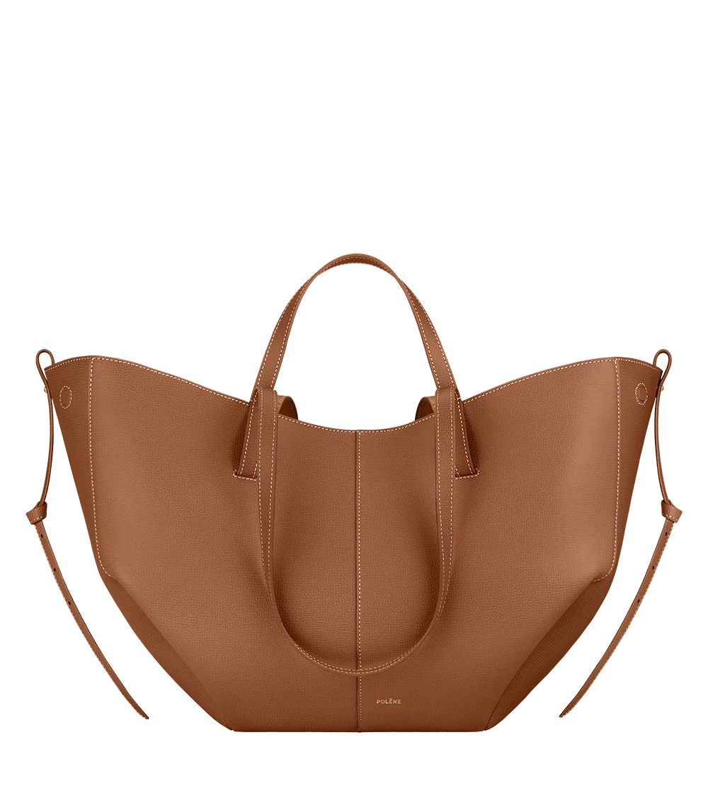Sac a main Polene Cyme Marron