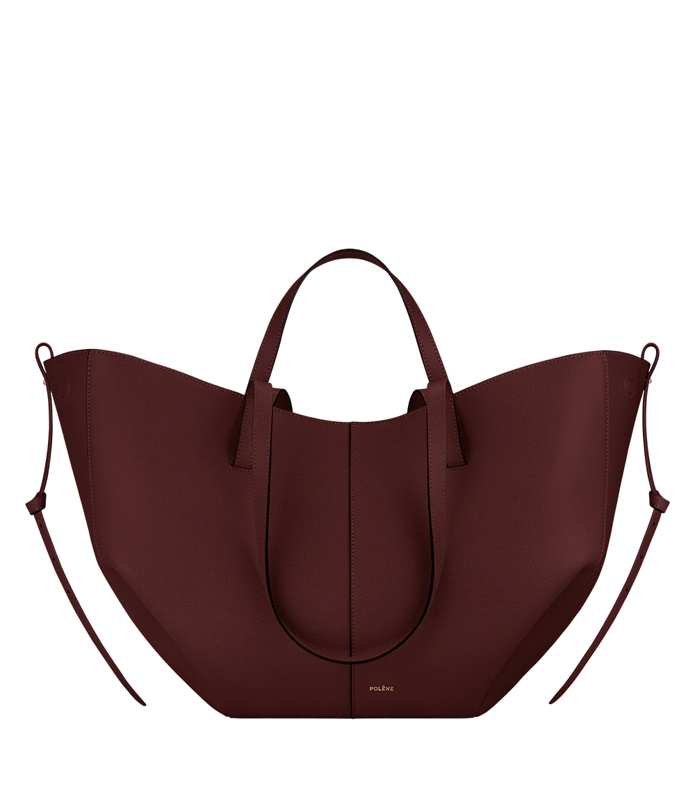 Sac a main Polene Cyme Cerise