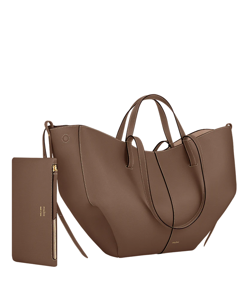 Sac a main Polene Cyme Racine Grainer
