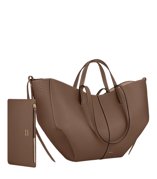 Sac a main Polene Cyme Racine Grainer